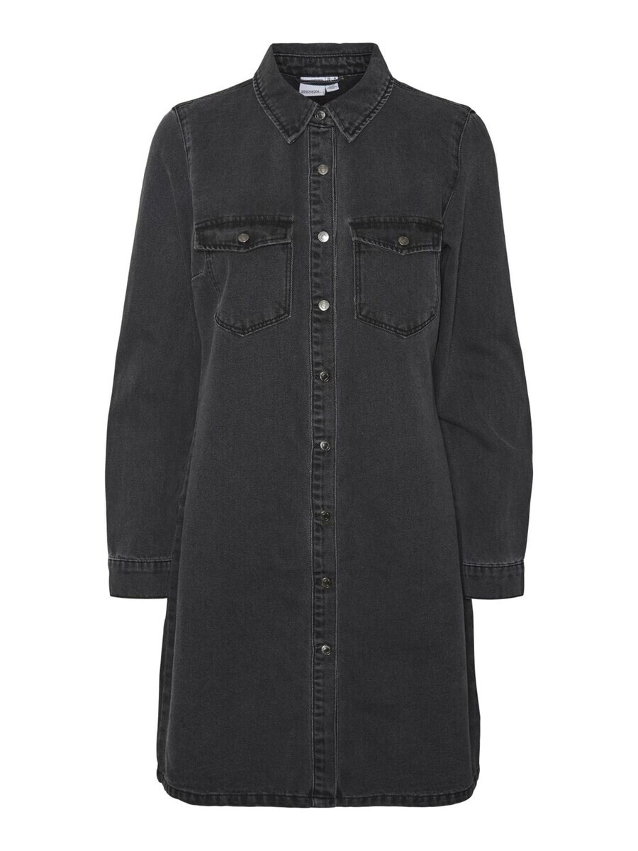 

Платье рубашка VERO MODA Shirt Dress VMJennie, черный деним