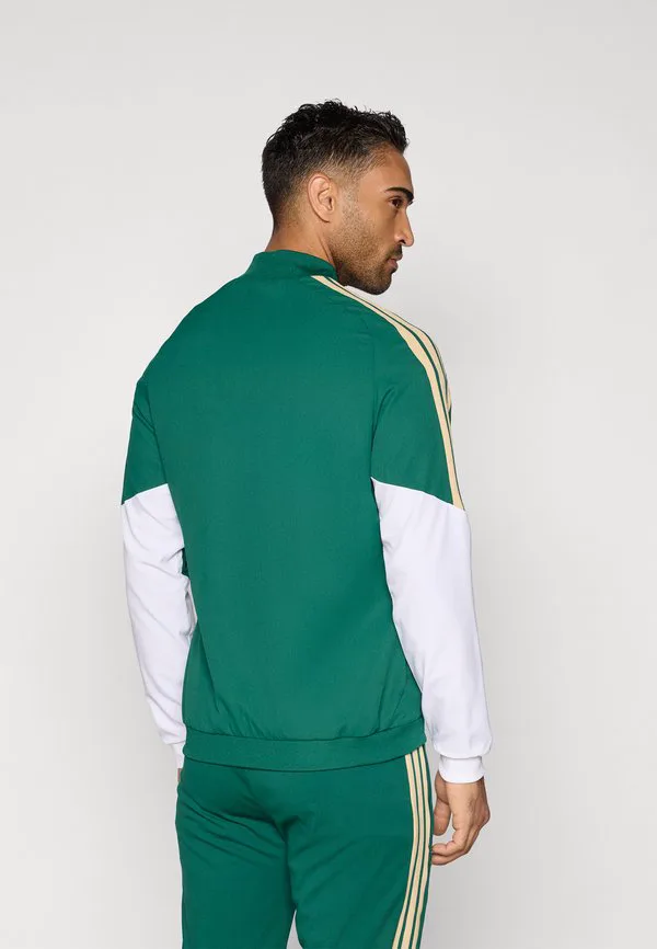 Предматчевая куртка figc италия, форма национальной сборной Adidas Performance, Collegiate Green — фото 3
