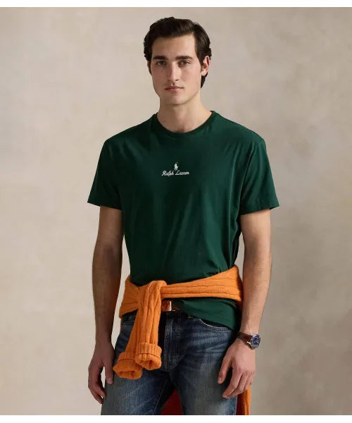 

Футболка Classic fit Polo Ralph Lauren, зеленый