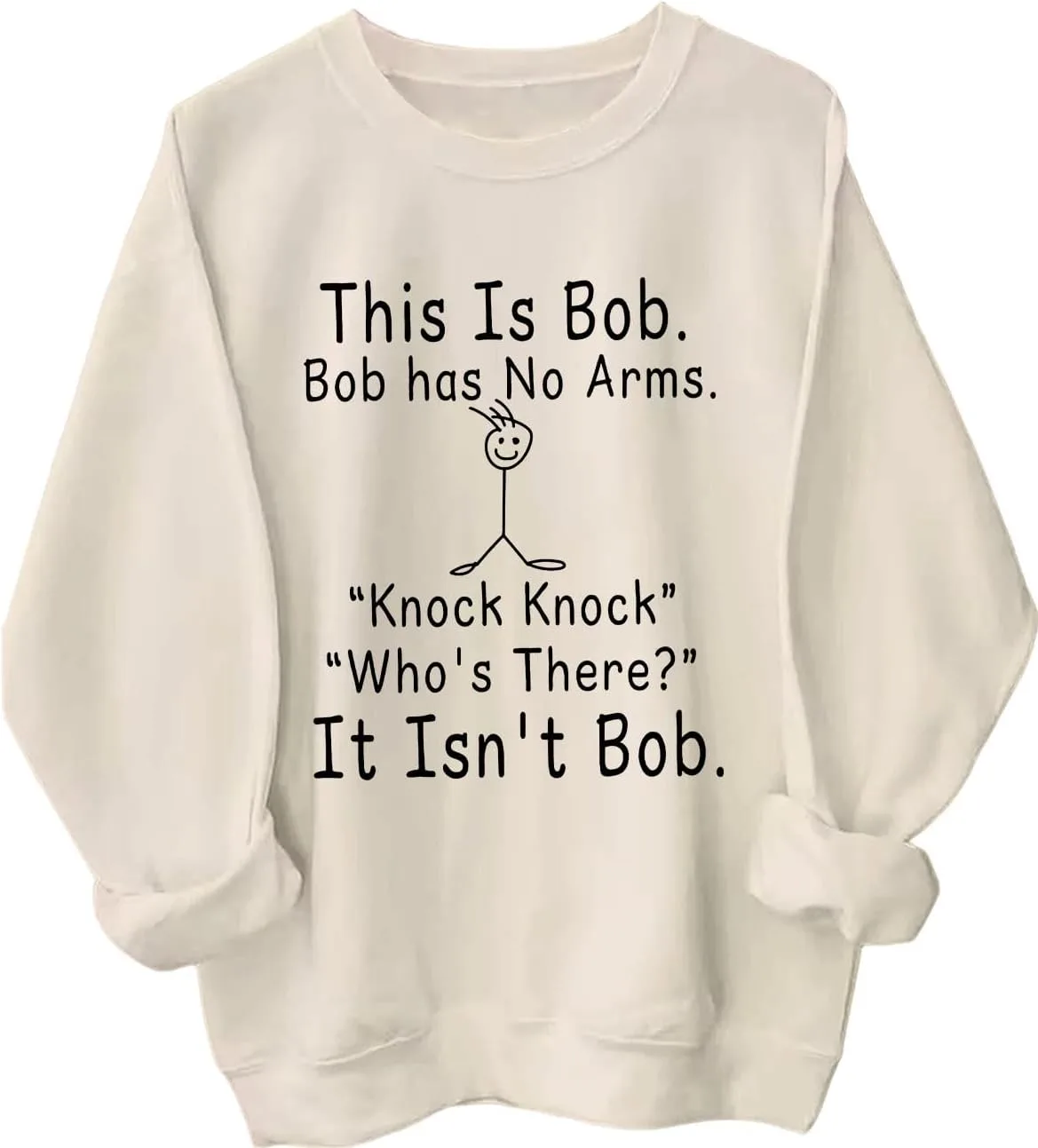 

Толстовка This Is Bob Bob Has No Arms, смешная футболка для взрослых MQZUO