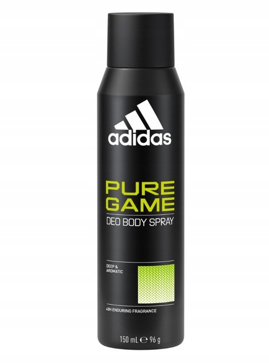 Мужской набор Adidas Cometics для рождественского подарка с поясной сумкой Pure Game, 4 шт. — фото 3