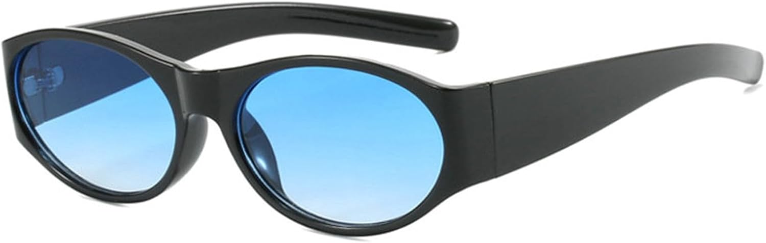 

Солнцезащитные очки «Кошачий глаз» Хелена, женские, модные, сине-оранжевые, с защитой от УФ-излучения UV400, мужские, трендовые, овальные, градиентные, в стиле панк helena, C3