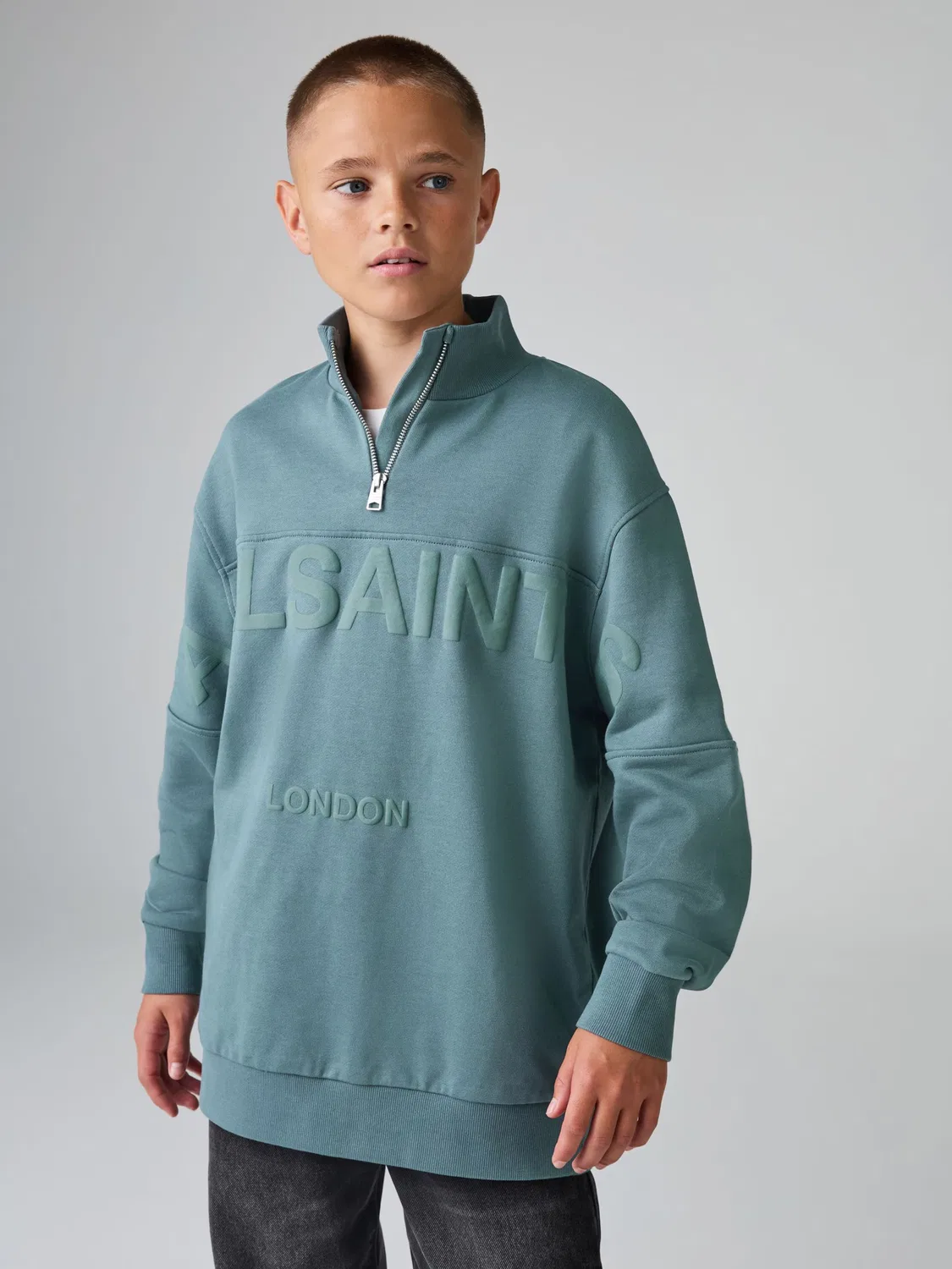 Толстовка 'Biggy' Smallsaints, Cyan Blue — фото 3
