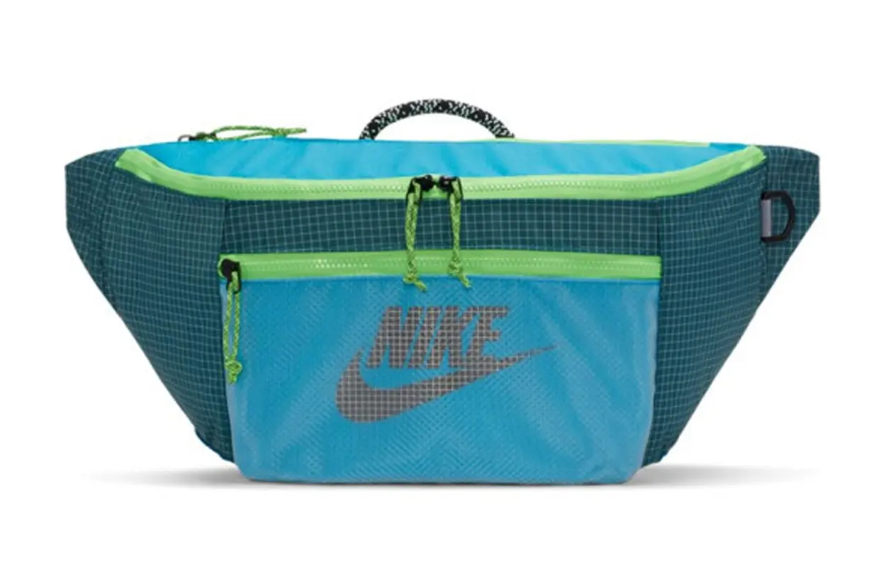 

Полиэстеровая поясная сумка через плечо унисекс синий Nike