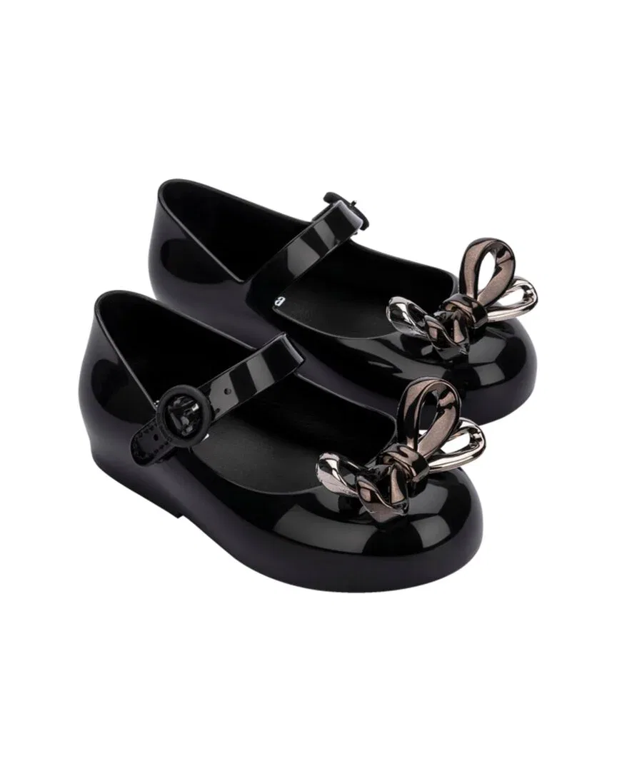 Мини-балетки Melissa Sweet Love Glam Baby Mini Melissa, черный