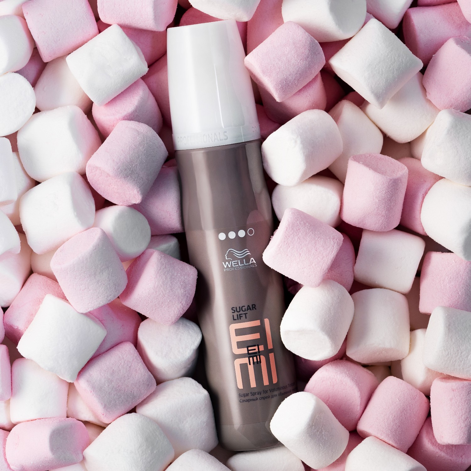 Лак для волос eimi volume sugar lift volumenspray Wella Professionals, объем 150 мл — фото 3
