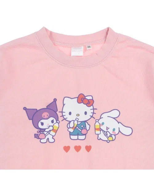 Толстовка с графическим изображением персонажей Sanrio (групповая) — фото 4