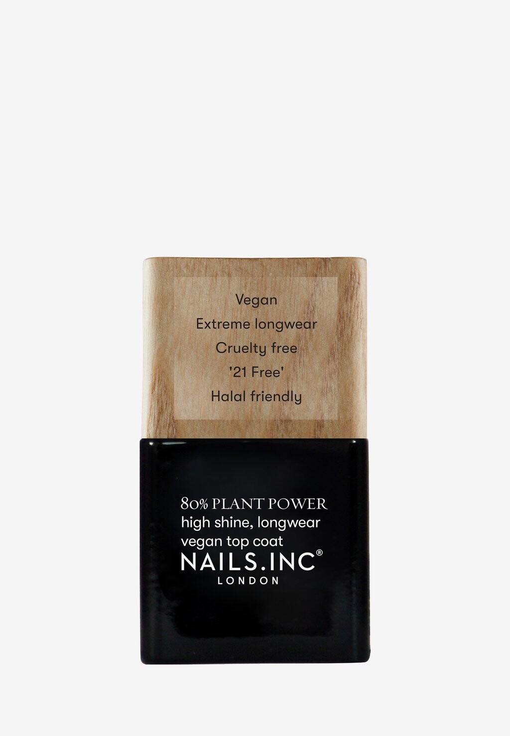 

Верхнее покрытие 80% Plant Power Nails Inc, цвет top coat