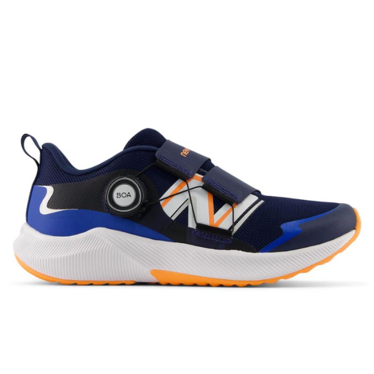 Детские кроссовки Dynasoft Reveal V4 Boa в сине-оранжевом цвете New Balance — фото 3