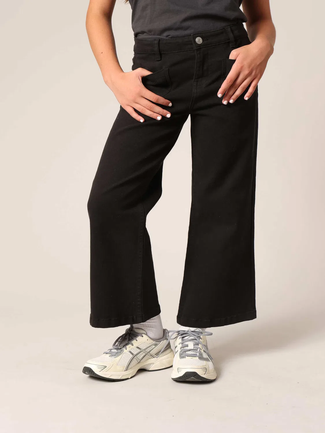 Джинсы Deeluxe Boot cut Jeans Lizette черного цвета — фото 3