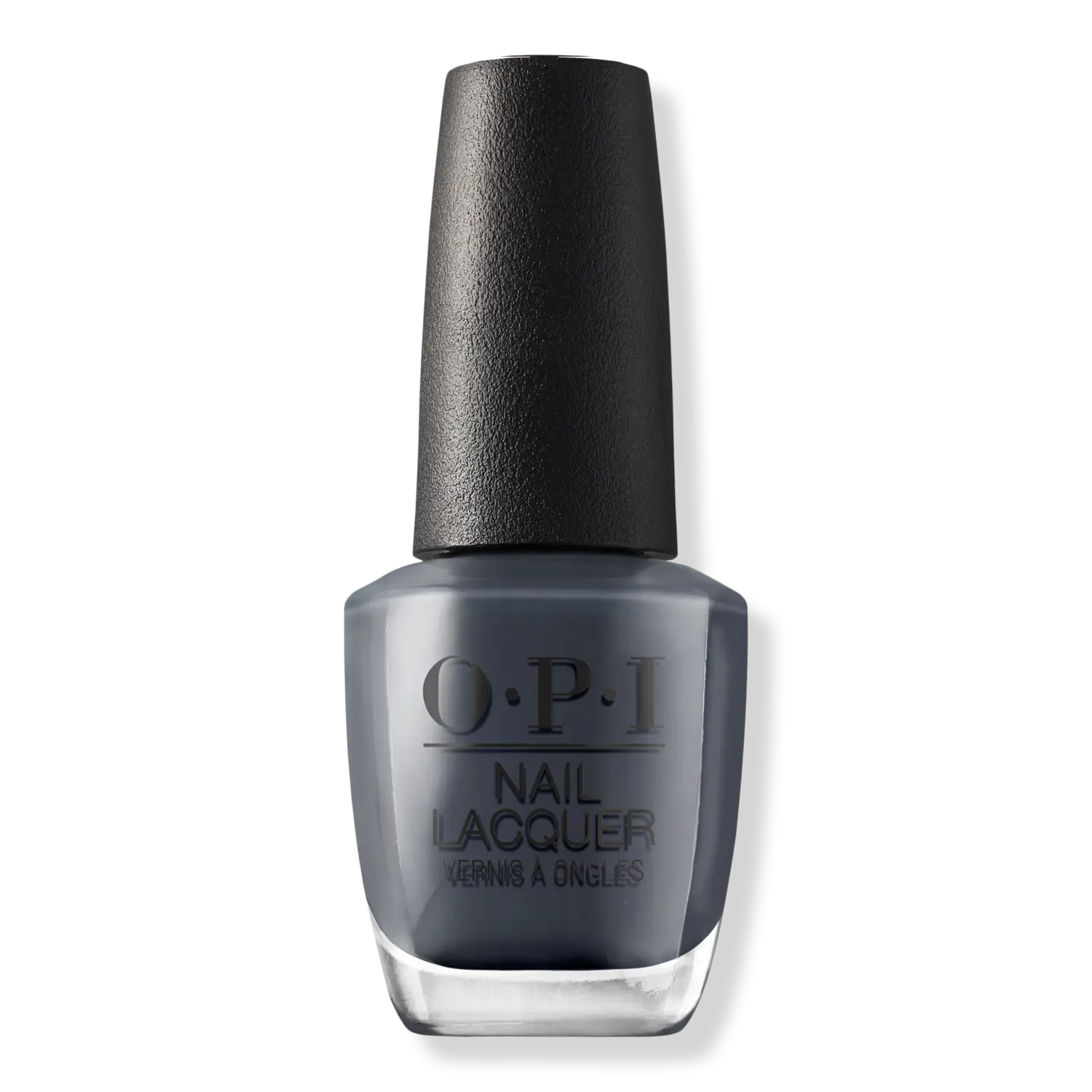 

Лак для ногтей, черный/белый/серый OPI, Rub-a-Pub-Pub (coal gray)
