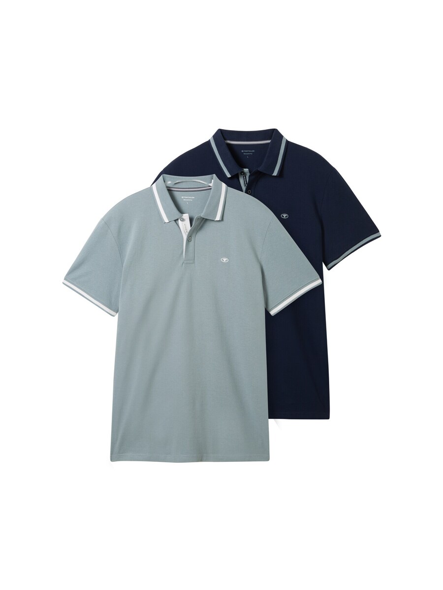 

Рубашка TOM TAILOR, цвет marine blue/Light blue