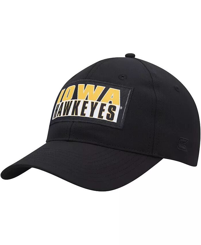 

Мужская черная кепка Iowa Hawkeyes Positraction Snapback Colosseum, черный