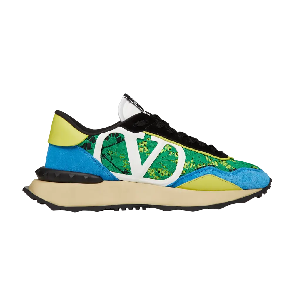 Кроссовки Valentino Lacerunner, зеленый