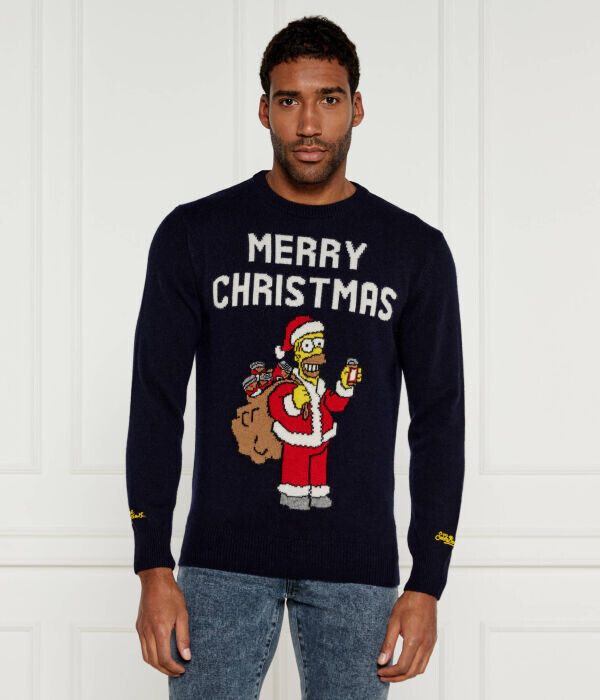 

Свитер Heron St.Barth x The Simpsons, синий