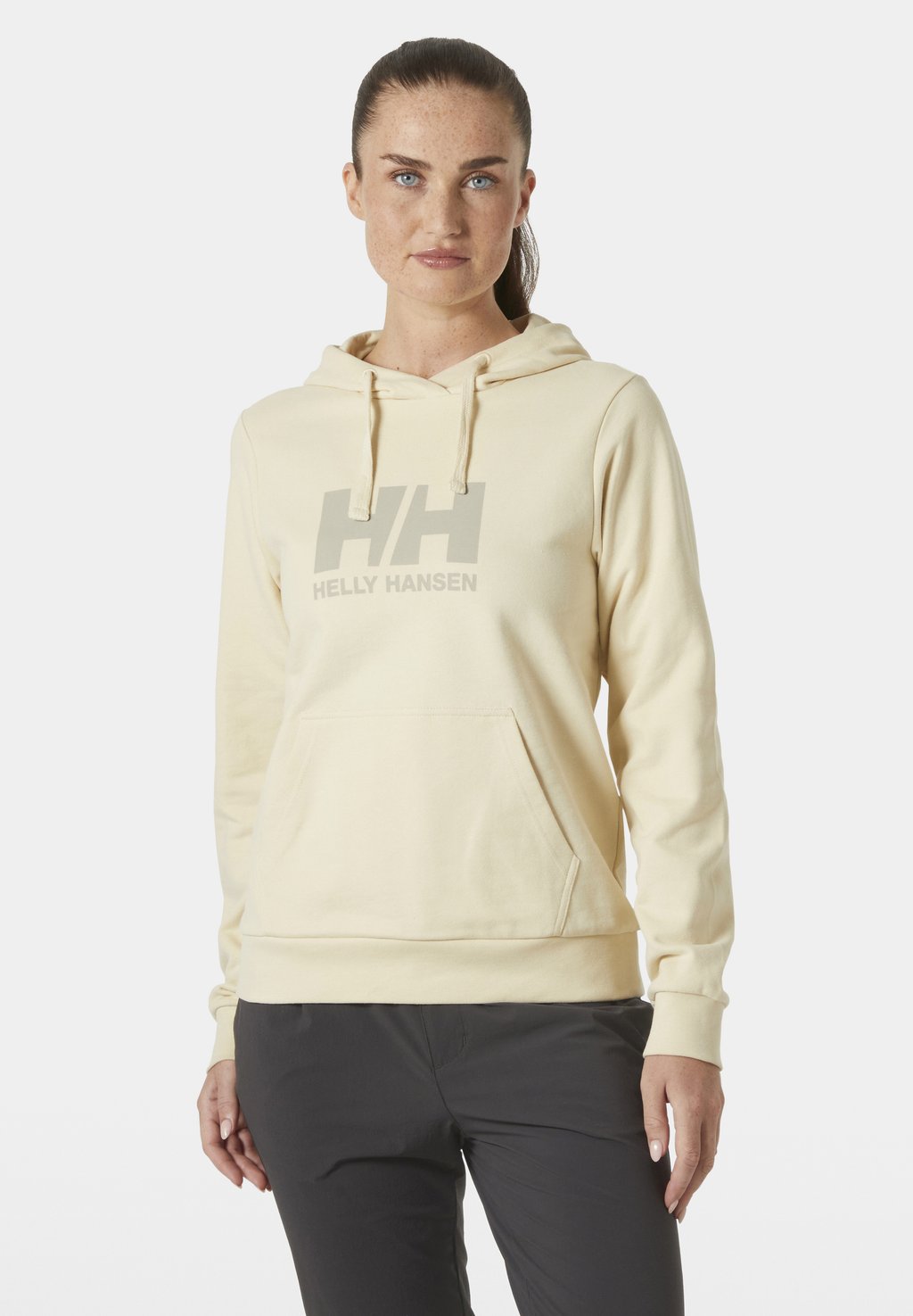 

Толстовка LOGO - Hoodie Helly Hansen, кремовый