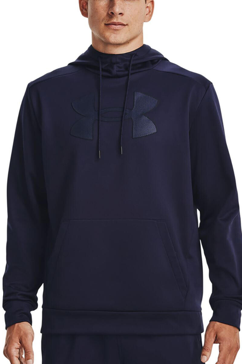 

Толстовка с большим логотипом Under Armour HD Under Armour, темно-синий