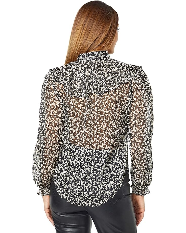 

Блуза Bishop + Young Selena Poet Blouse, цвет Burnout