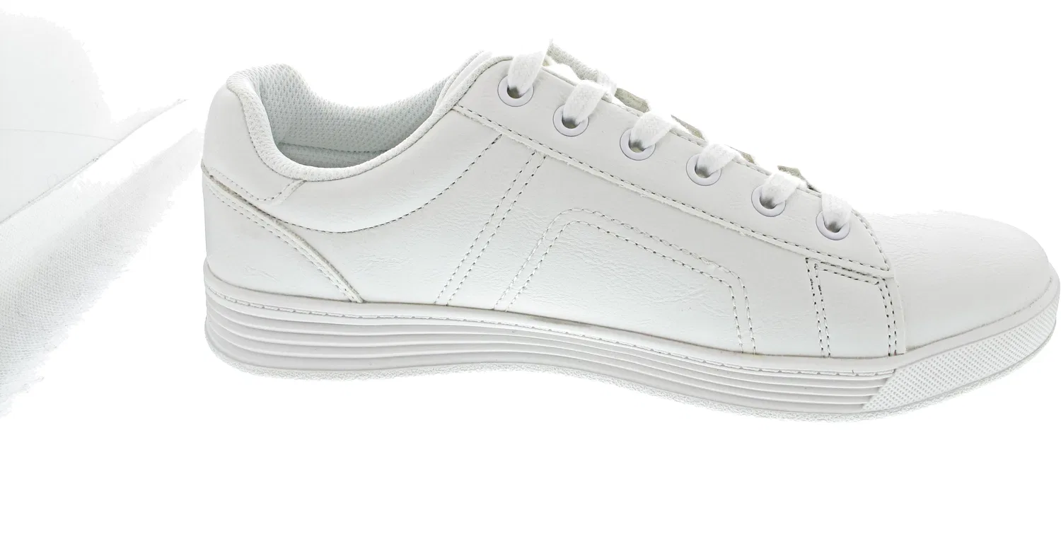 Кроссовки низкие с Air-Cooled Memory Foam Skechers белые — фото 3