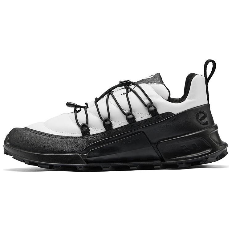 

Кроссовки ecco Lifestyle Shoes Men Low-top Black/White, черный/белый