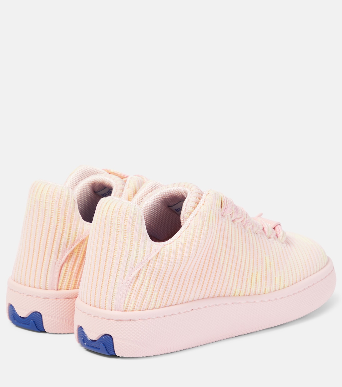 Новые клетчатые парусиновые кроссовки Trainer Burberry, Cameo Ip Check — фото 3