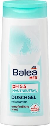 

Нейтральный для кожи гель для мытья тела с аллантоином, 300 мл Balea, Med