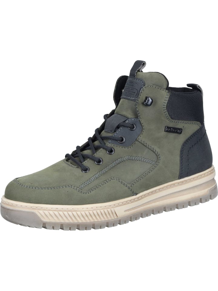 

Повседневные ботинки цвета болотный/черный/черный rieker