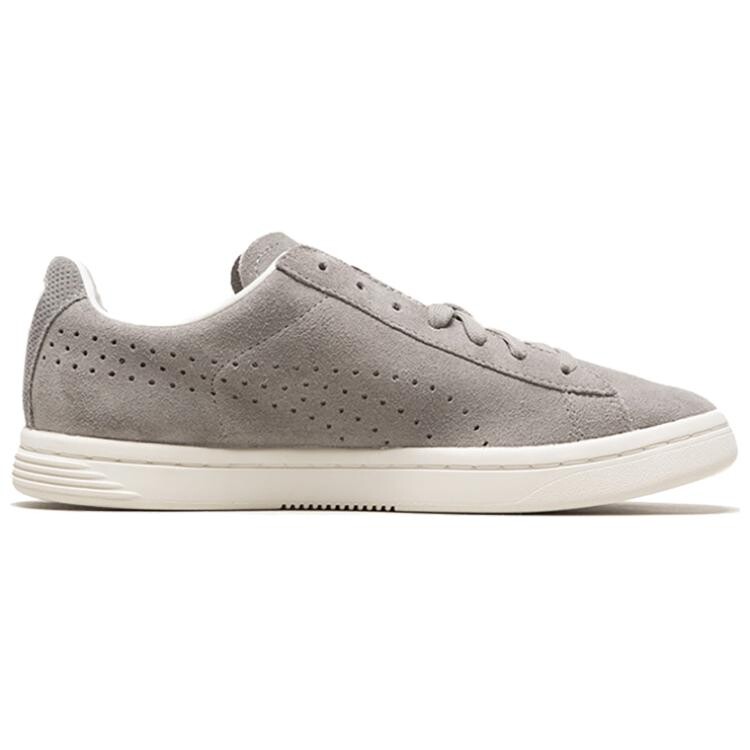 Кроссовки для скейтбординга Court Star, унисекс, низкие, серые/белые Puma — фото 2