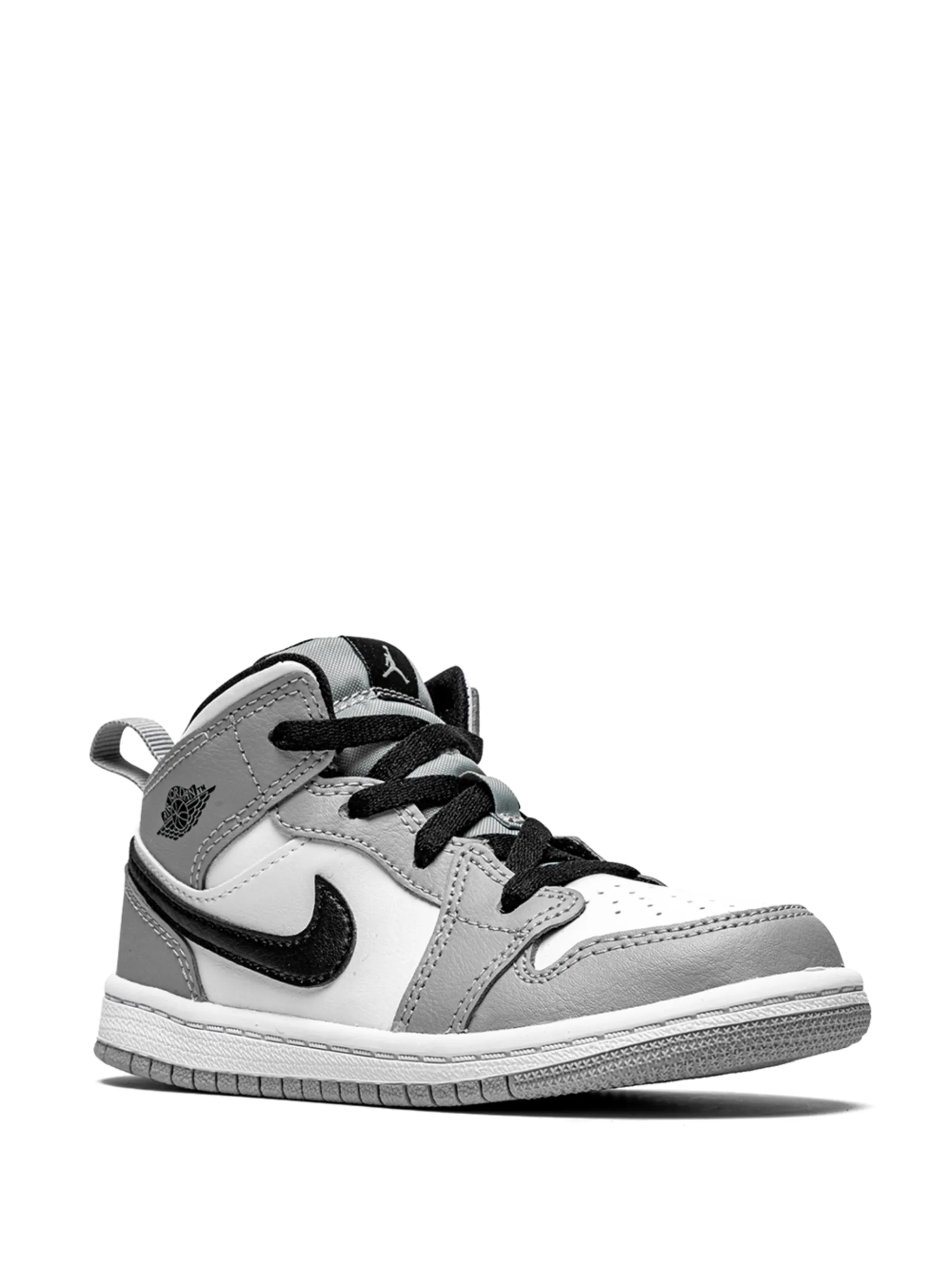 Кроссовки Jordan 1 Mid TD Jordan Kids, серый — фото 2