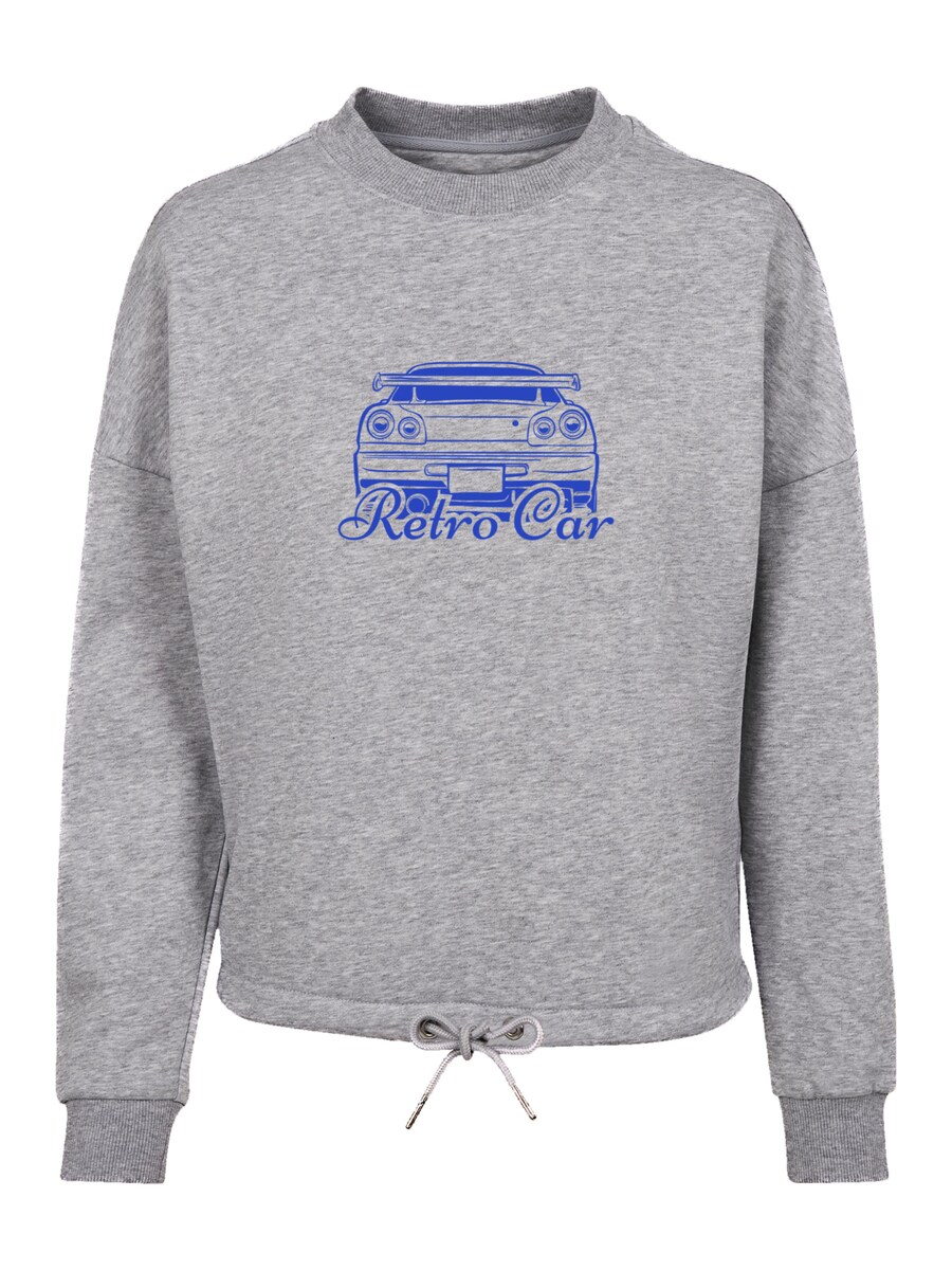 

Толстовка F4NT4STIC Retro Car Japanese Streetstyle, mottled grey