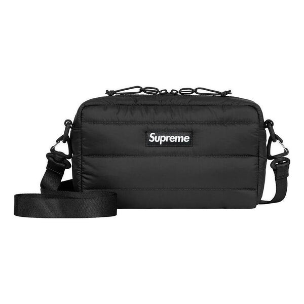 

Сумка puffer pouch 'black white' Supreme, черный