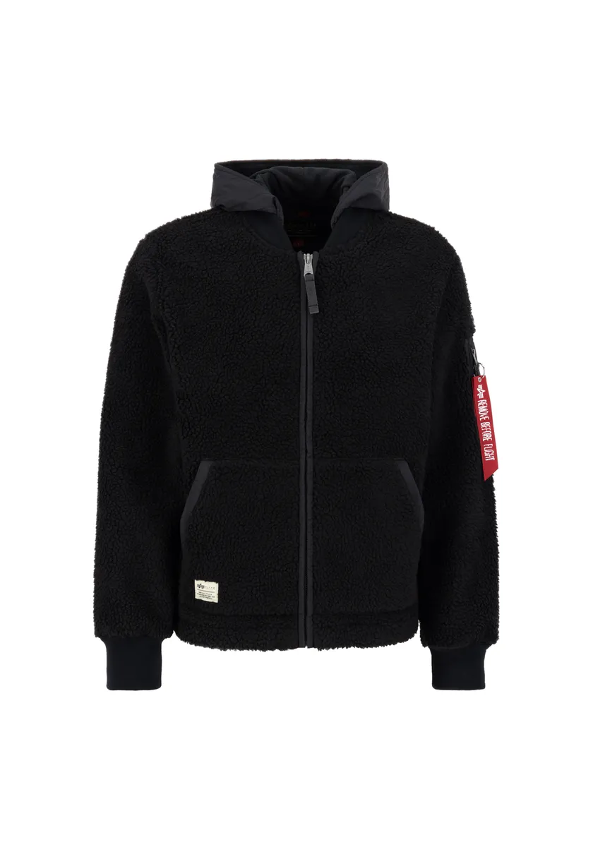 

Куртка-бомбер Alpha Industries " Alpha Industries Мужчины - Куртки-бомберы Teddy Nylon ZH Jacket", черный