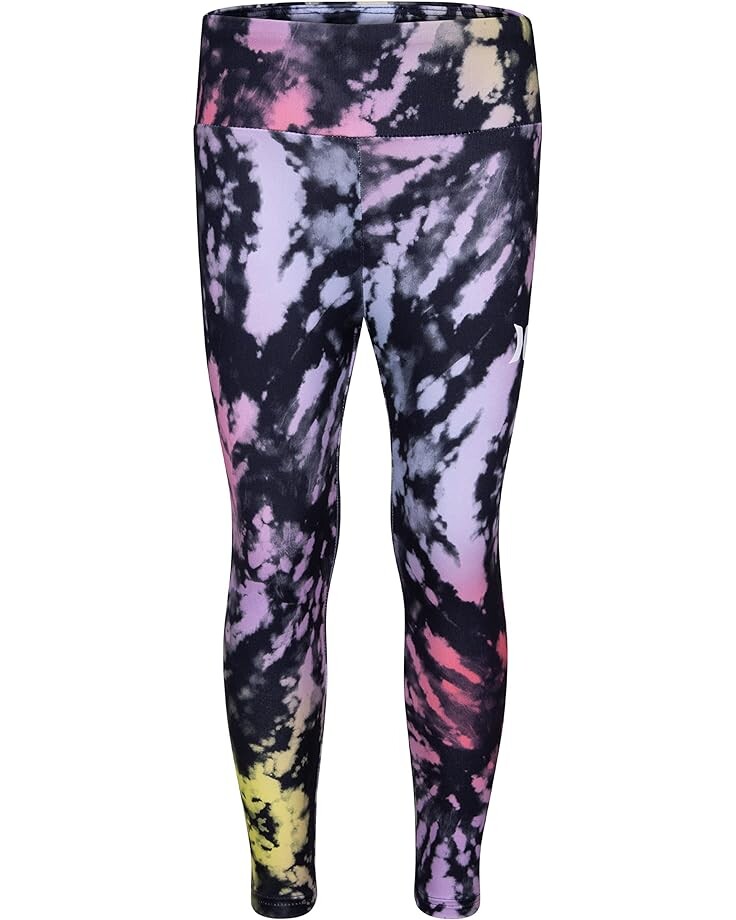 

Брюки Hurley All Over Print Leggings, цвет Multi/Black
