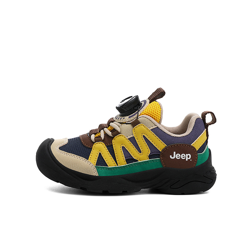

Explorer 20 Slip Resistant Abrasion Resistant низкие повседневные кроссовки для детей Jeep, elf желтый/aquaman зеленый