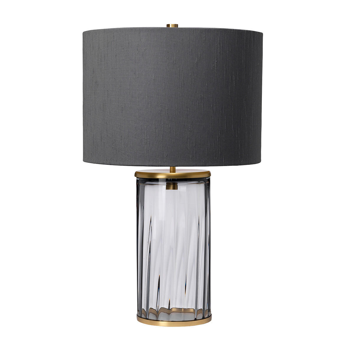 

Настольная лампа Elstead Lighting, 35,5x60,4 см, серый/латунный