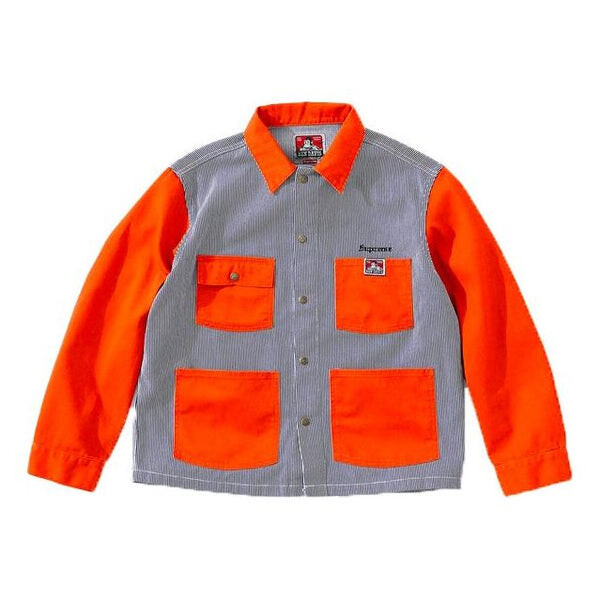 

Куртка fw19 week 3 x ben davis chore coat Supreme, оранжевый
