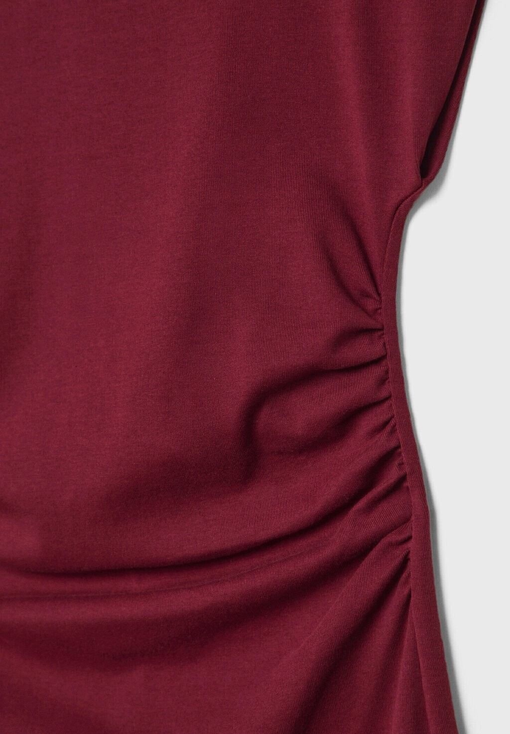 

Платье-футляр SHORT GATHERED Stradivarius, Бордо