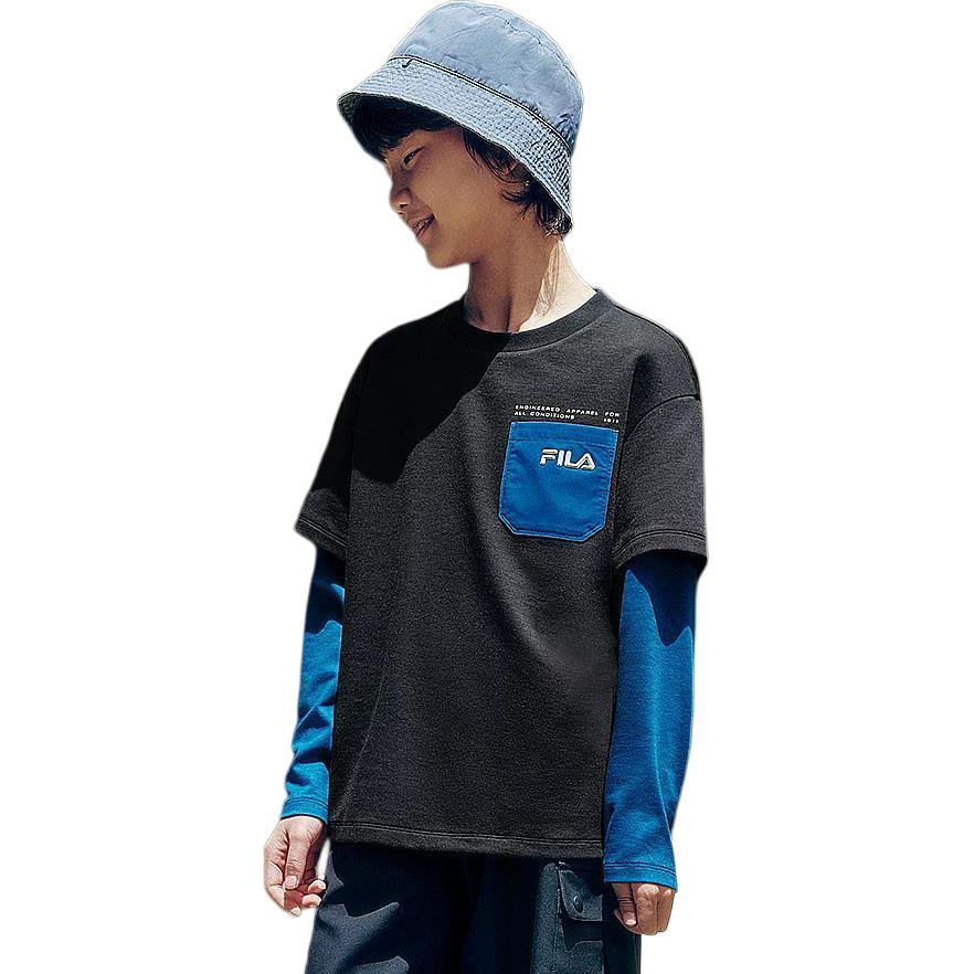 Детская футболка FILA, синий — фото 3