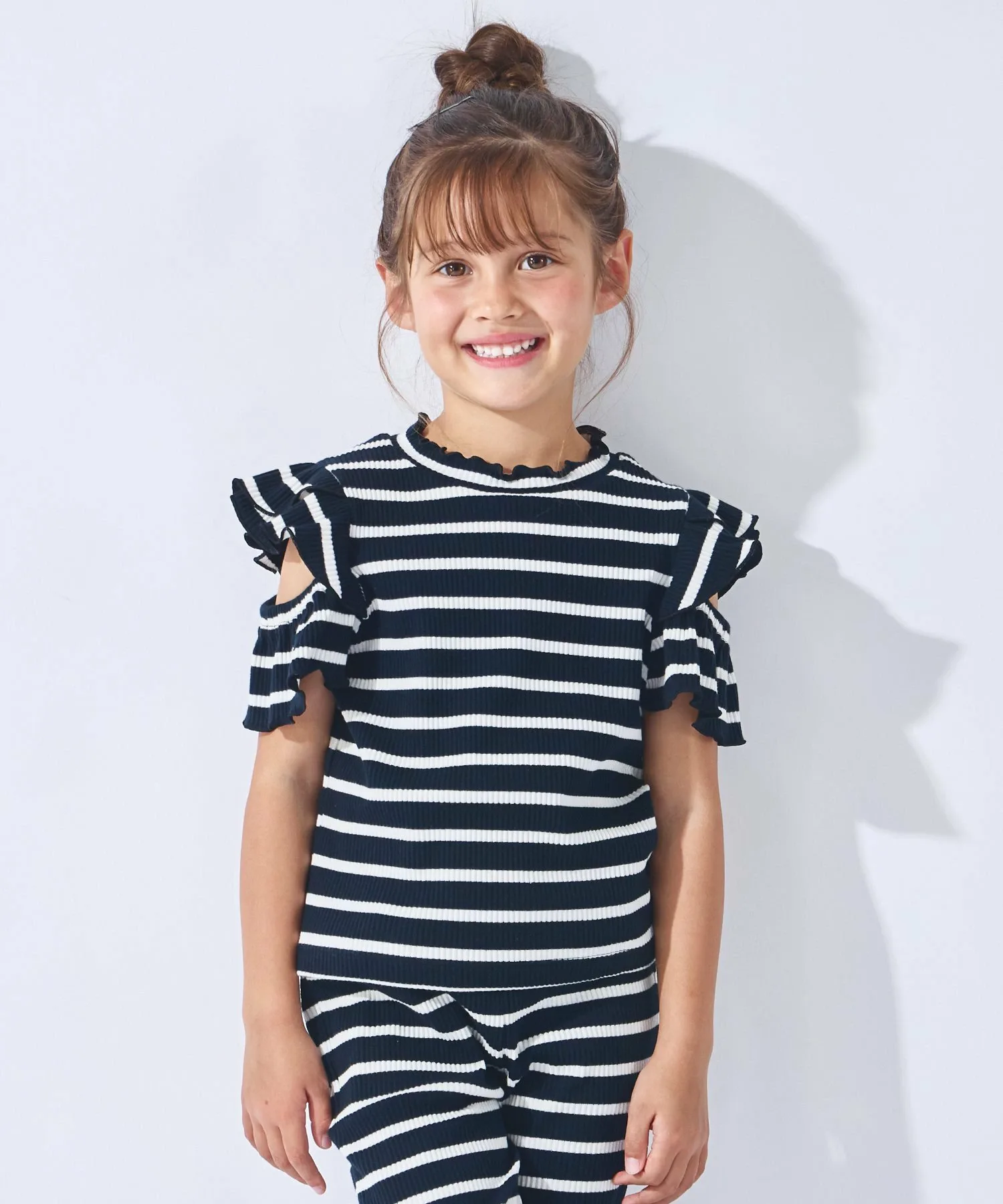 Топы с открытыми плечами Ever Closet, Navy stripes