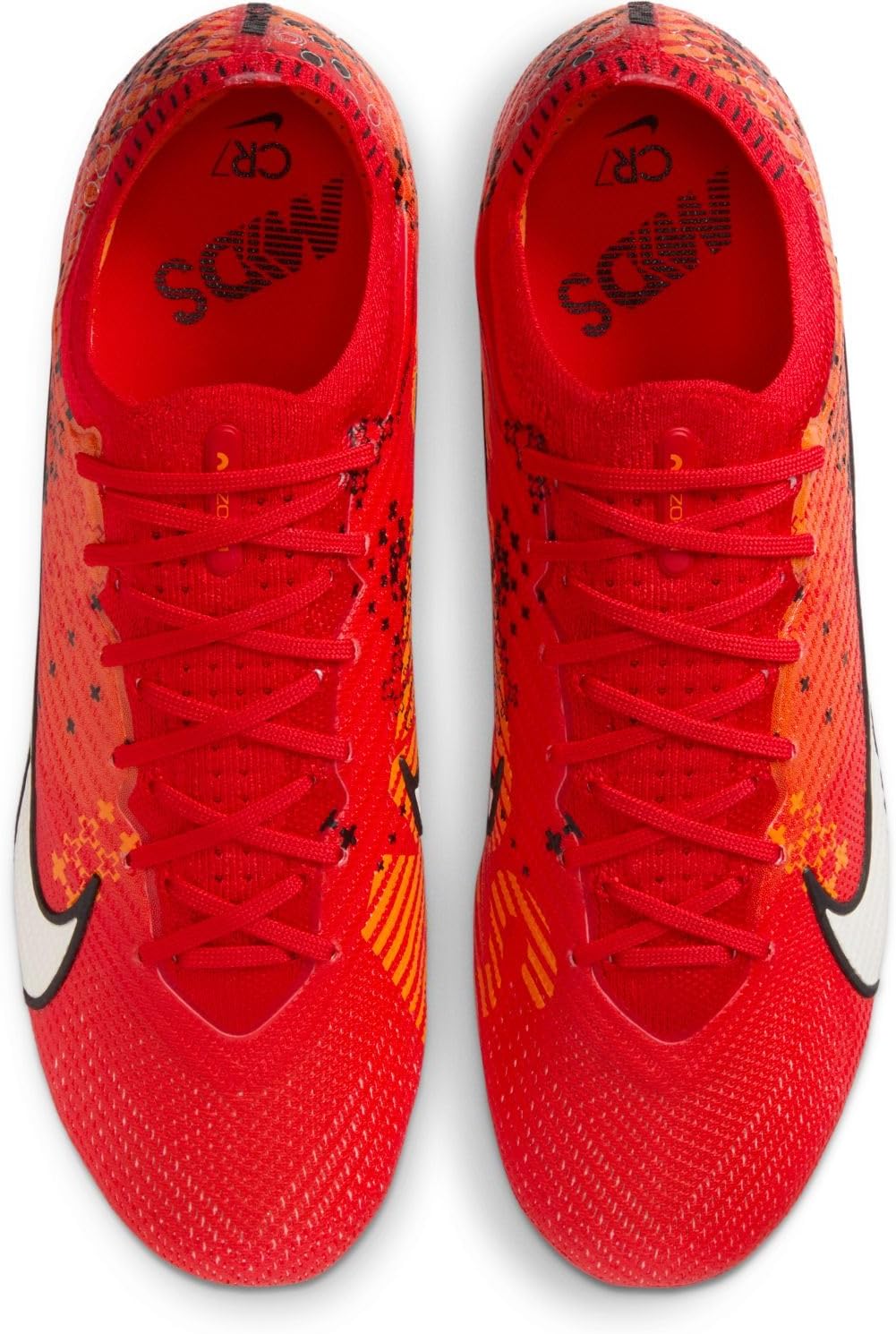 Мужские футбольные низкие кроссовки Nike, Lt Crimson Pale Ivory Bright Mandarin — фото 4