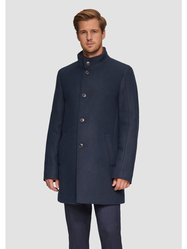 

Зимняя куртка s.Oliver BLACK LABEL Outdoor-Mantel langarm, синий