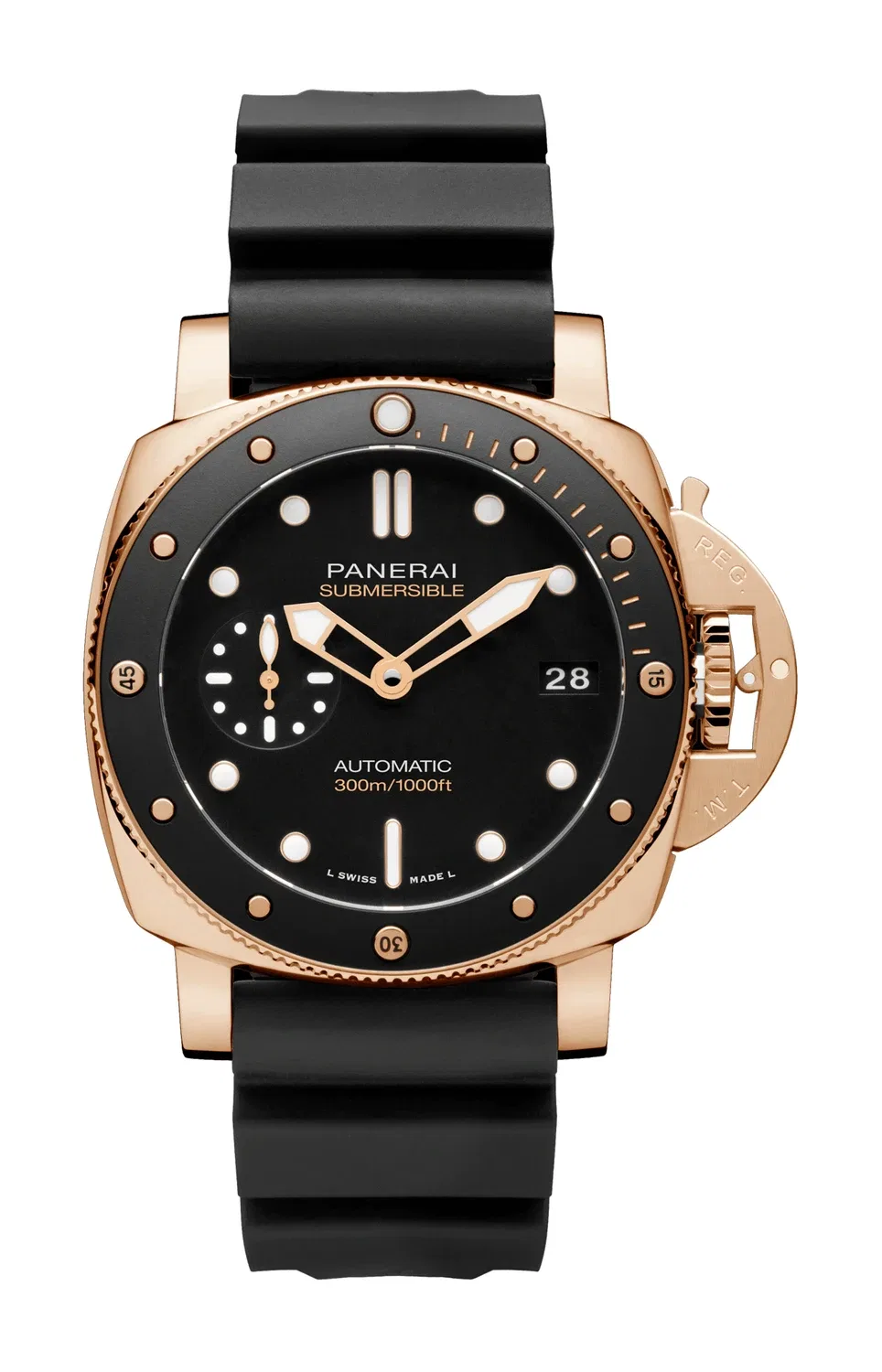 SUBMERSIBLE GOLDTECH - 42 ММ - PAM01164 PANERAI, золотой