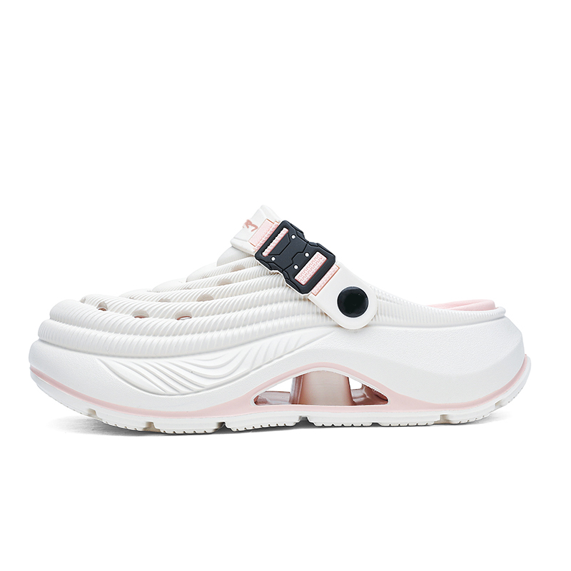 

NANJIREN Клоги мужские бежево-бело-розовые, цвет Beige White Pink