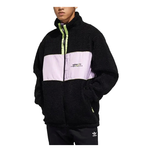 

Куртка Men's adidas originals Casual Logo Colorblock Sports Jacket Black GP1869