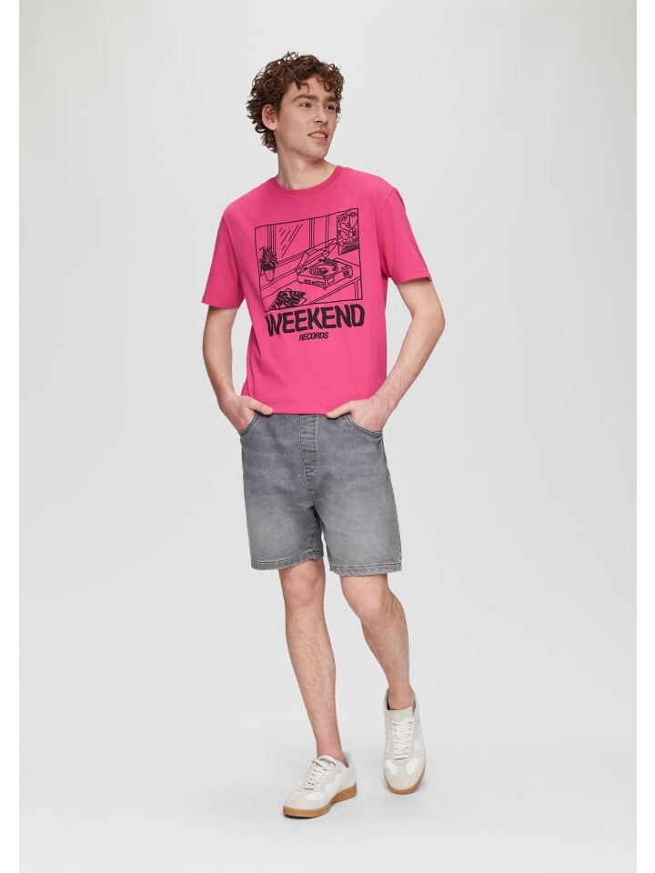 

Шорты QS Jeans Hose kurz, серый