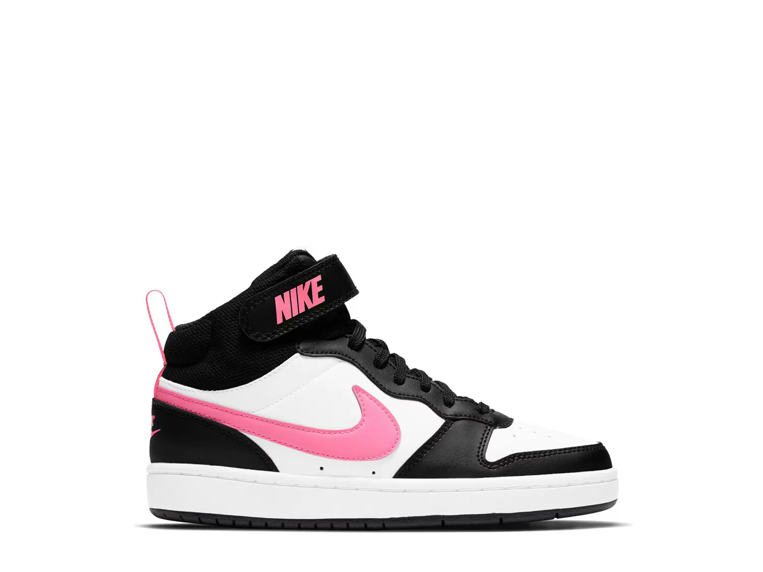 

Кроссовки Court Borough Mid 2 Sneaker Nike, черный/розовый