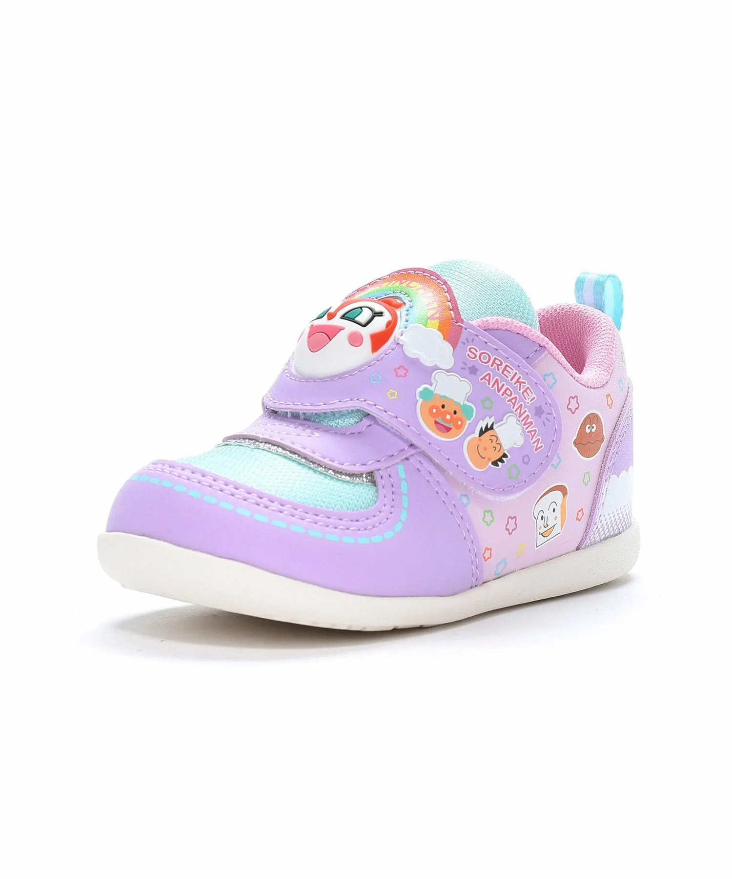 Детские кроссовки AP B51 Anpanman, размер 2E Moonstar, purple