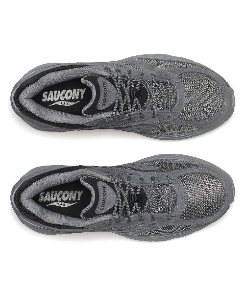 Мужские кроссовки для бега Saucony PROGRID OMNI 9 Kinetics серые — фото 4