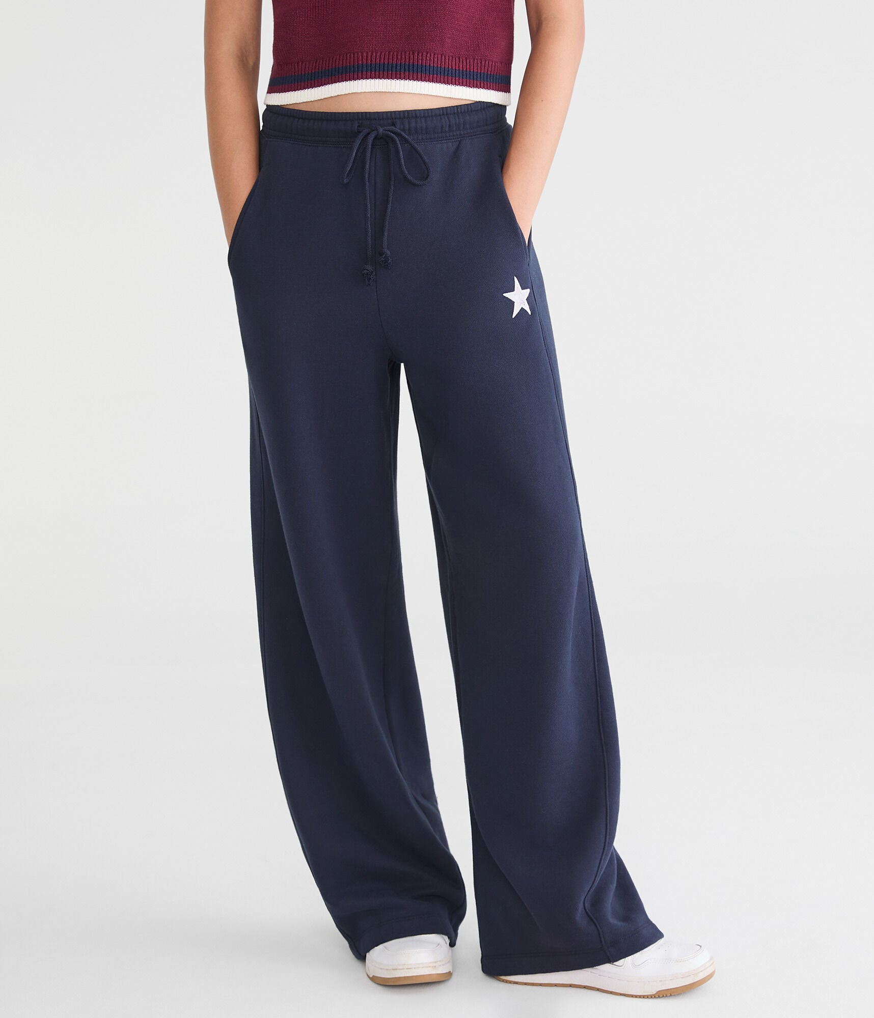 

Aeropostale Cloud Soft Star Брюки-джоггеры, темно-синий