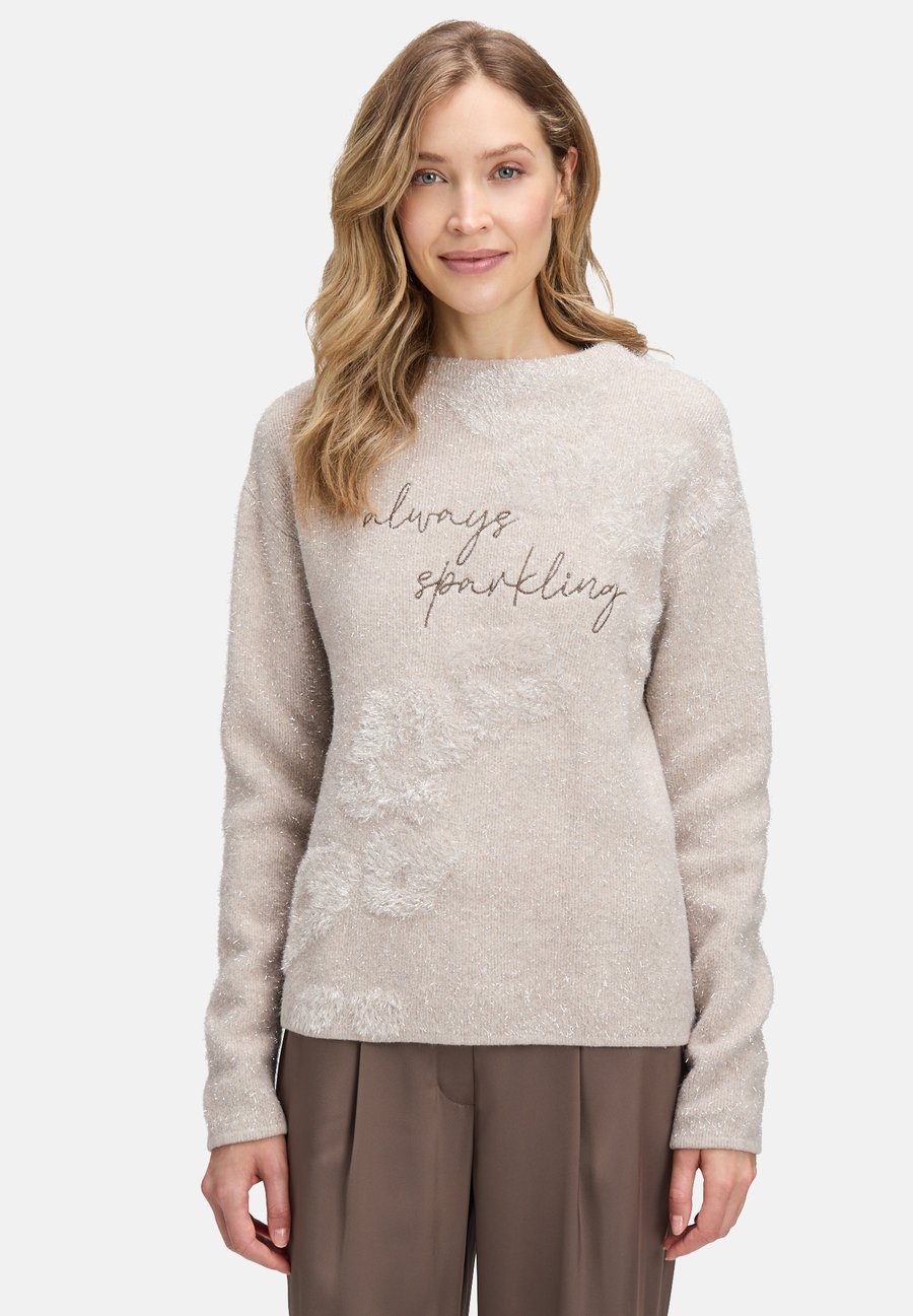 

Джемпер Betty Barclay MIT JACQUARD, Taupe Melange/Brown